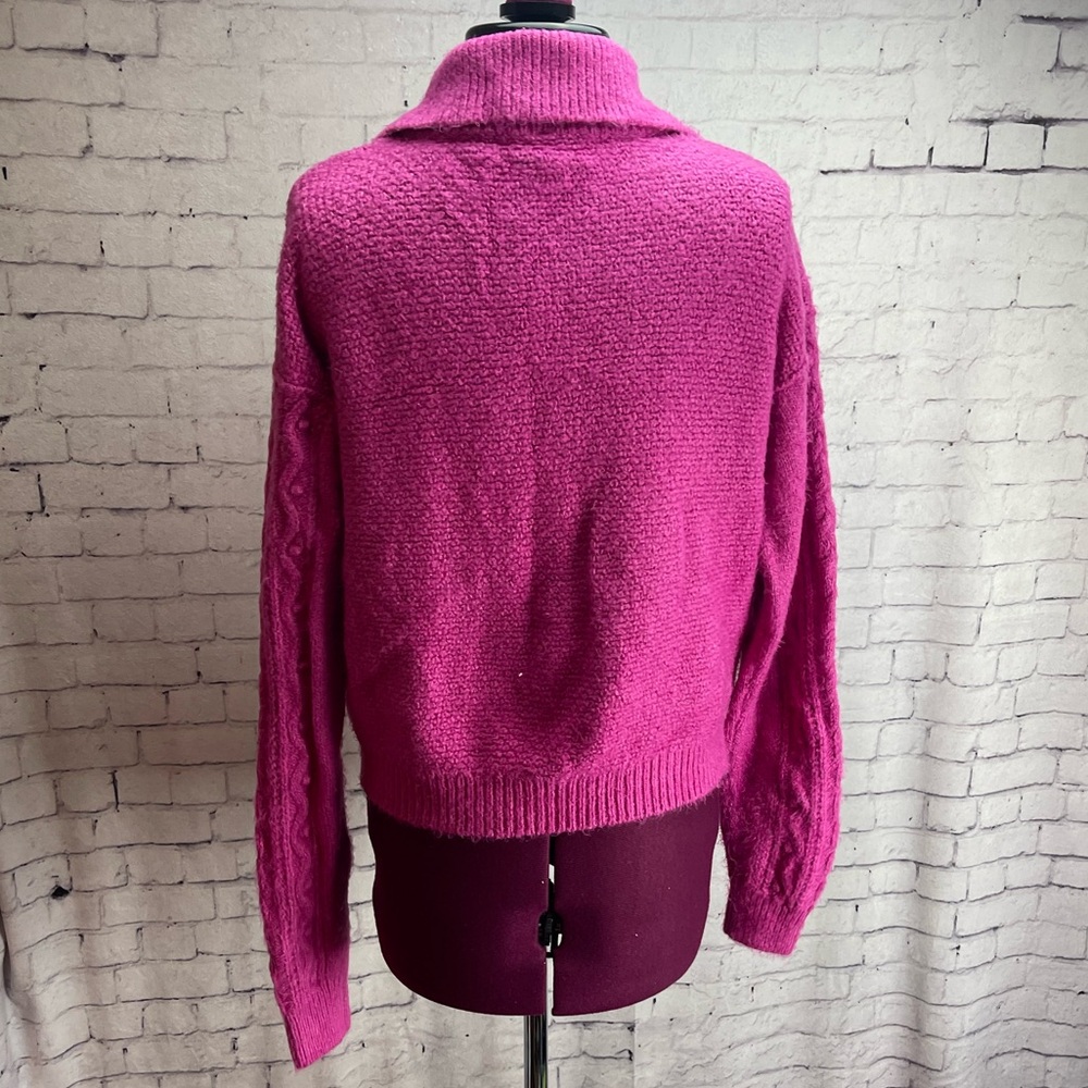 Free People Every Cloud Collared Pullover Sweater… - image 3